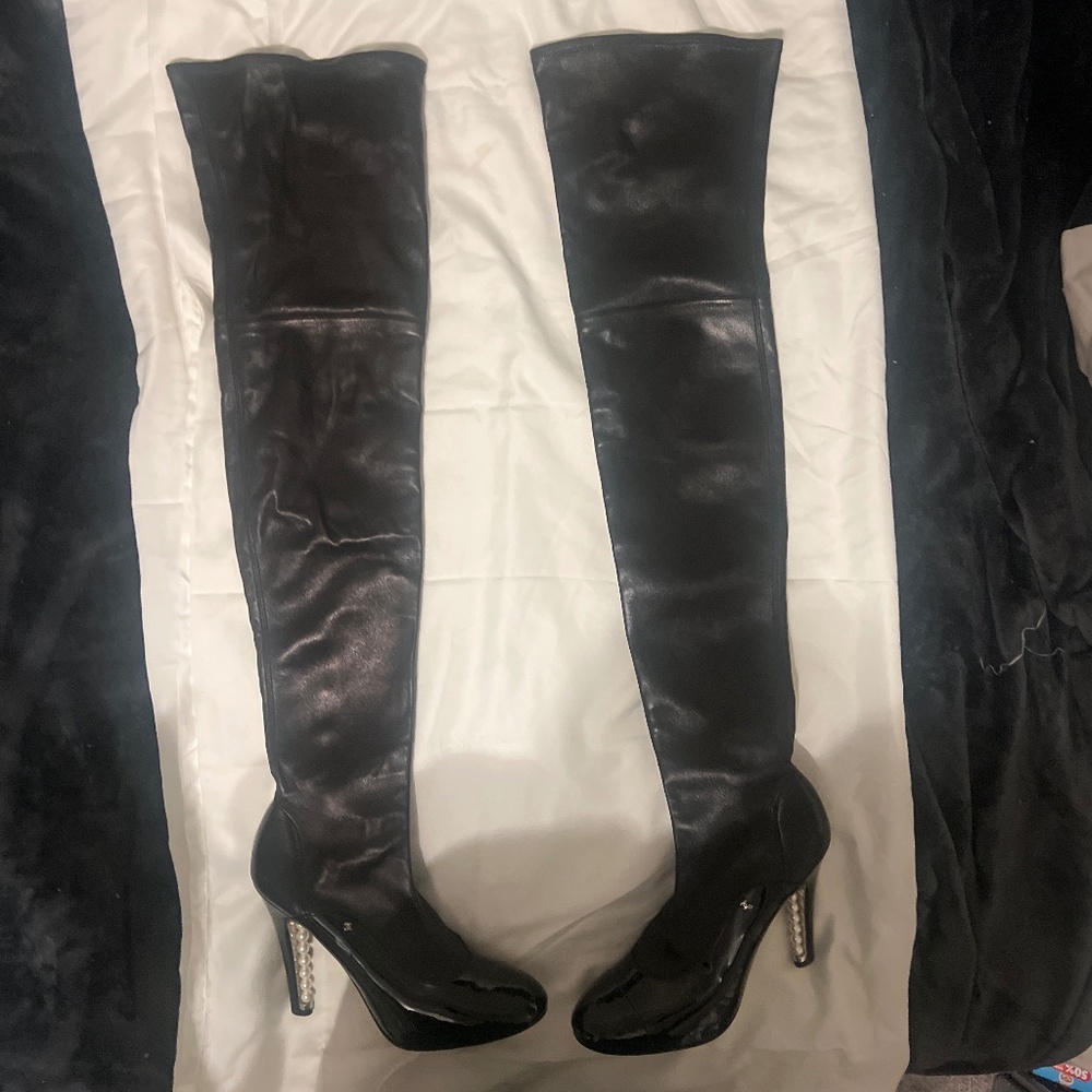 CHANEL THIGH HIGH BOOT